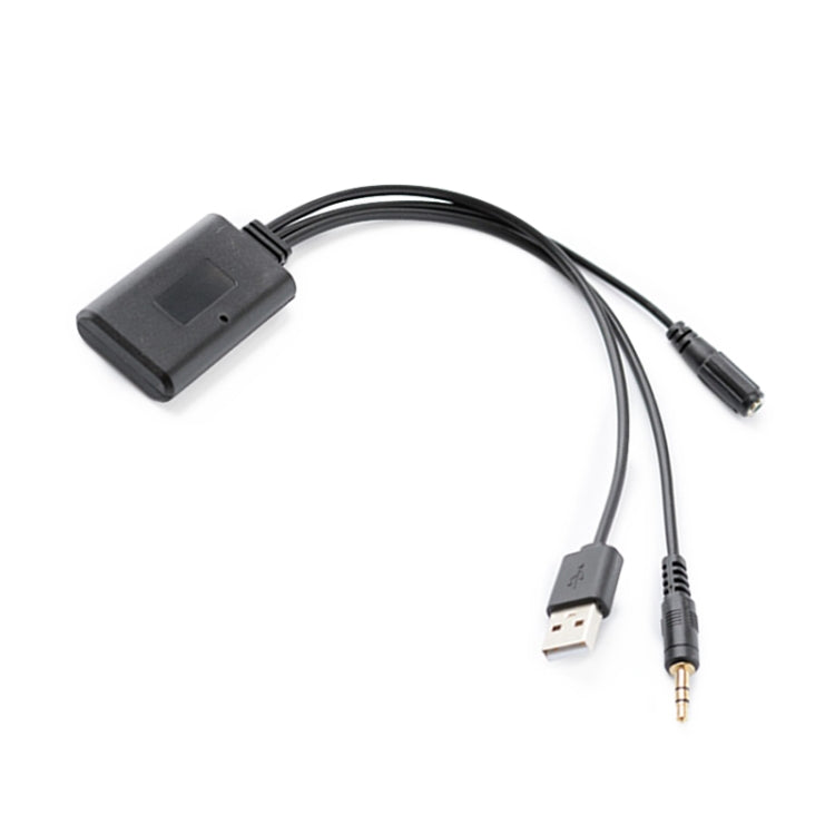 Car AUX Music + MIC Bluetooth Phone Cable, Cable Length: 1.5m - DIY Cables by PMC TechLife | Online Shopping South Africa | PMC TechLife | Buy Now Pay Later Mobicred