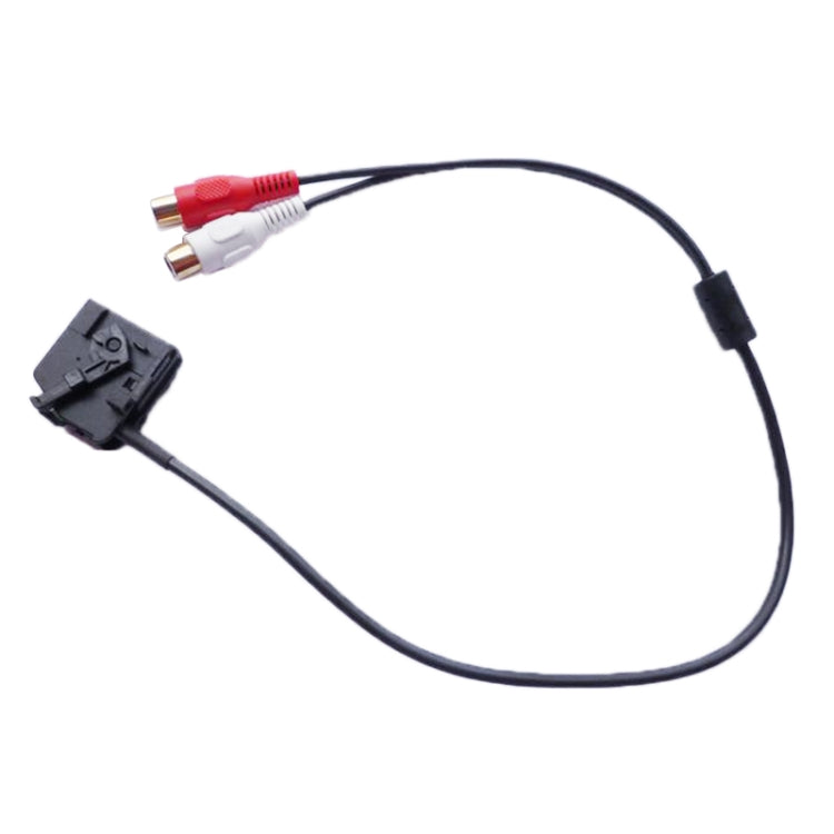 Car 2RCA AUX IN Audio Cable Wiring Harness for Mercedes-Benz Comand 2.0 - DIY Cables by PMC TechLife | Online Shopping South Africa | PMC TechLife | Buy Now Pay Later Mobicred