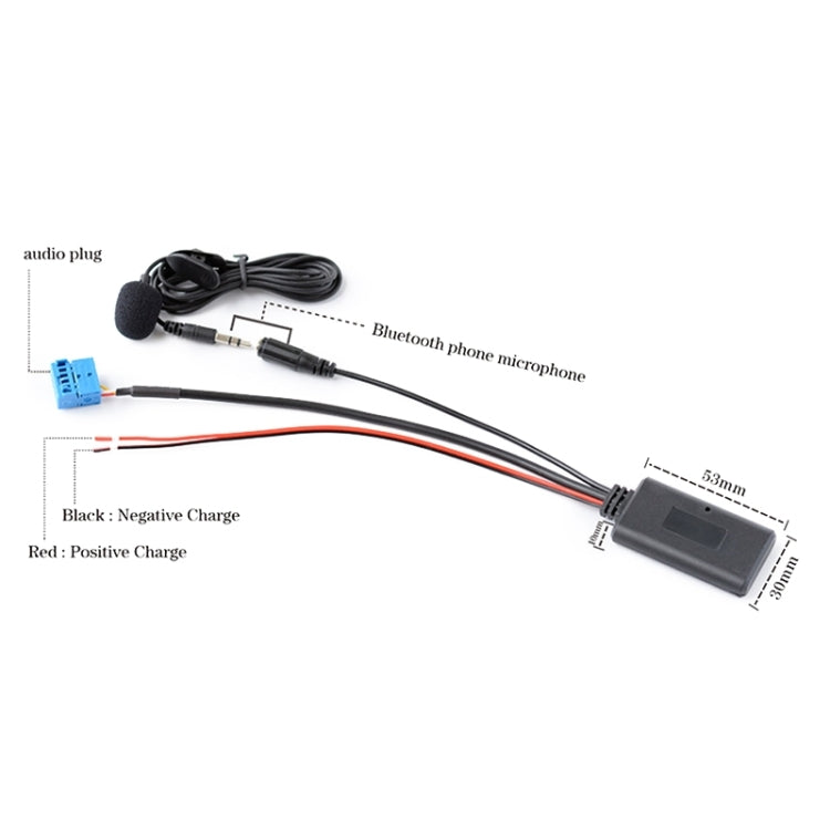 Car Bluetooth Music AUX Audio Cable + MIC for Audi A4 / Volkswagen Golf - DIY Cables by PMC TechLife | Online Shopping South Africa | PMC TechLife | Buy Now Pay Later Mobicred