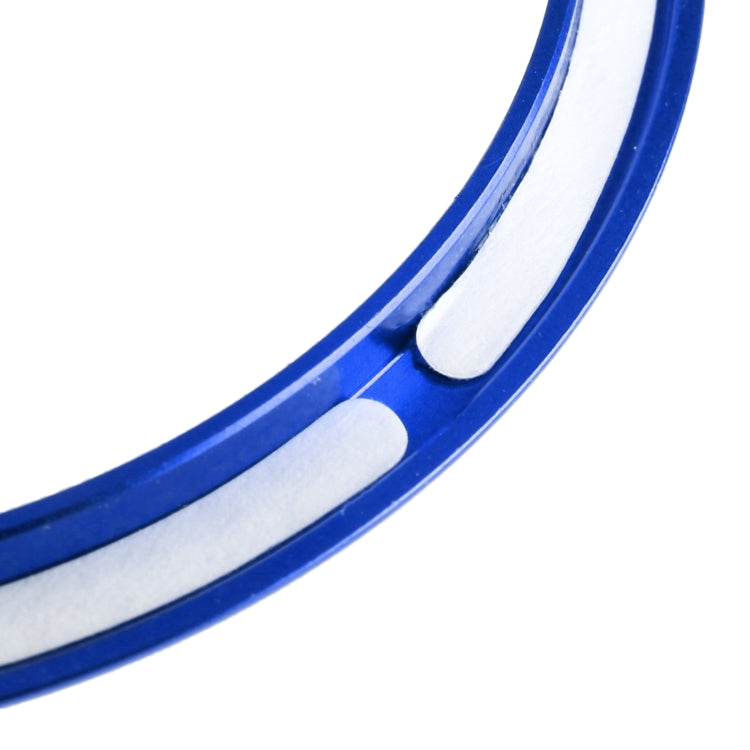 4 PCS / Set Air Conditioning Vent Metal Decorative Ring for Audi A1(Blue) - Decoration Rings by PMC Jewellery | Online Shopping South Africa | PMC Jewellery | Buy Now Pay Later Mobicred