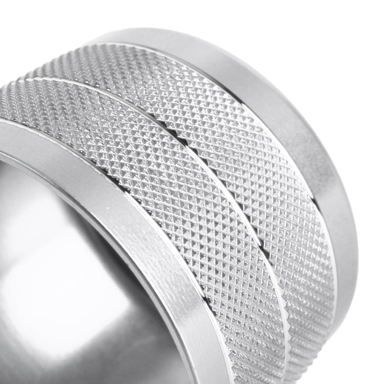 3 PCS / Set Air Conditioning Knob Metal Decorative Ring for BMW X3 / X4 / 5 Series / 7 Series / 6 Series GT (Silver) - Decoration Rings by PMC TechLife | Online Shopping South Africa | PMC TechLife | Buy Now Pay Later Mobicred