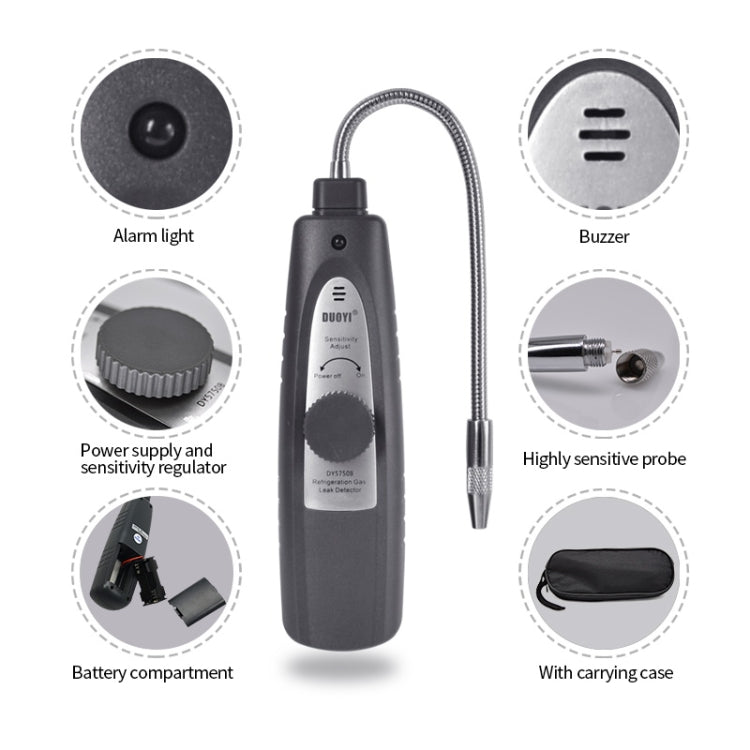 DUOYI DY5750B Car Air Conditioner Leak Detector - free shipping - PMC TechLife - Order now!