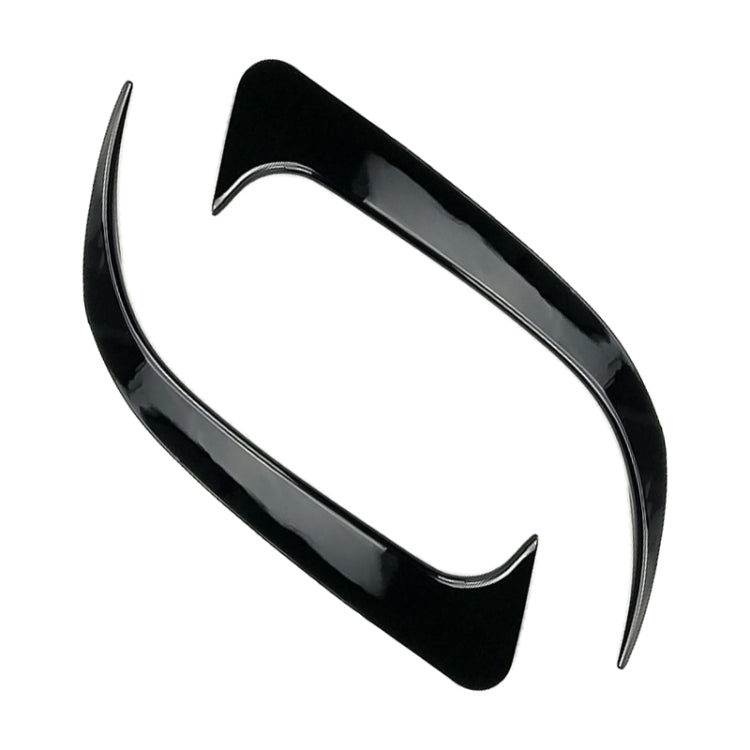 Car Rear Bumper Wind Knife Blade Decoration Sticker for Mercedes-Benz CLA200/220/250/260 (Black) - Decorative Strip by PMC TechLife | Online Shopping South Africa | PMC TechLife | Buy Now Pay Later Mobicred