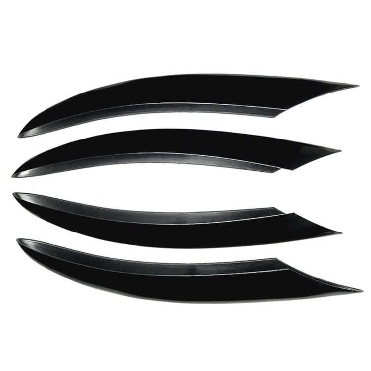 Car Air Inlet Grille Decoration Sticker Strip for Mercedes-Benz C Class C180L/C260L/C300L (Black) - Decorative Strip by PMC TechLife | Online Shopping South Africa | PMC TechLife | Buy Now Pay Later Mobicred