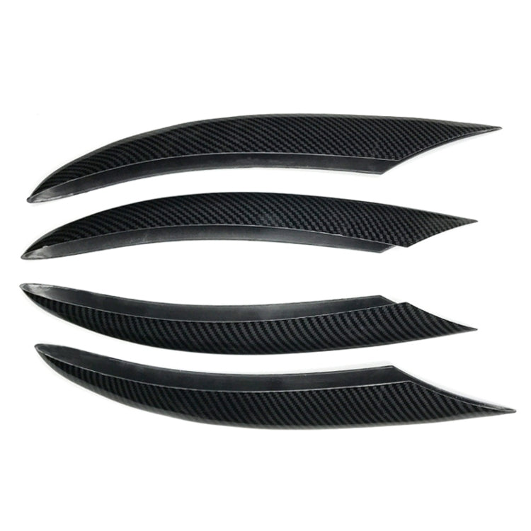 Car Air Inlet Grille Decoration Sticker Strip for Mercedes-Benz C Class C180L/C260L/C300L (Carbon Fiber Black) - Decorative Strip by PMC TechLife | Online Shopping South Africa | PMC TechLife | Buy Now Pay Later Mobicred