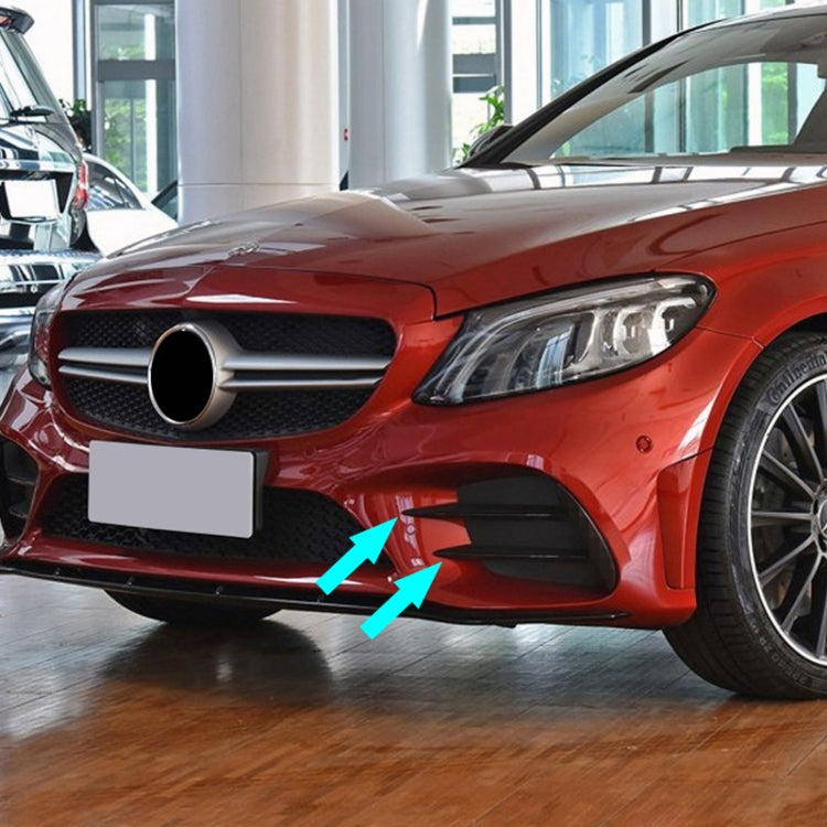 Car Air Inlet Grille Decoration Sticker Strip for Mercedes-Benz C Class C180L/C260L/C300L (Black) - Decorative Strip by PMC TechLife | Online Shopping South Africa | PMC TechLife | Buy Now Pay Later Mobicred