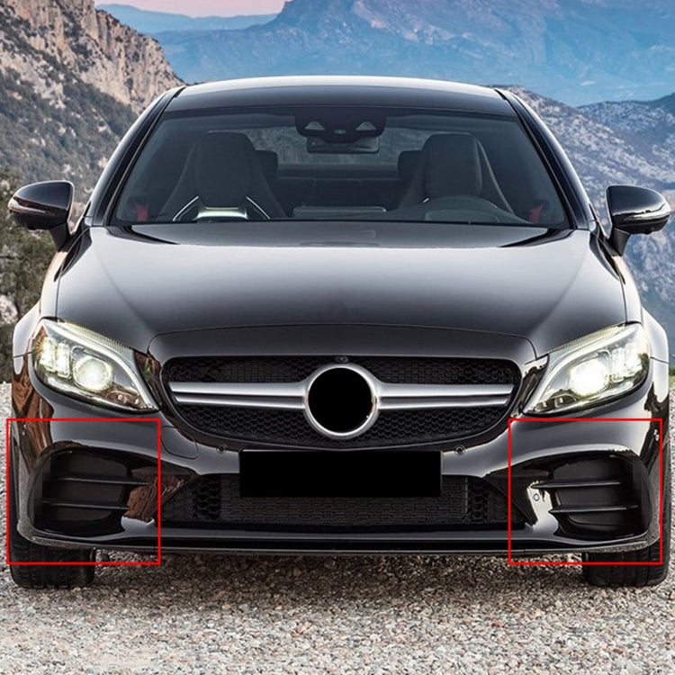 Car Air Inlet Grille Decoration Sticker Strip for Mercedes-Benz C Class C180L/C260L/C300L (Black) - Decorative Strip by PMC TechLife | Online Shopping South Africa | PMC TechLife | Buy Now Pay Later Mobicred
