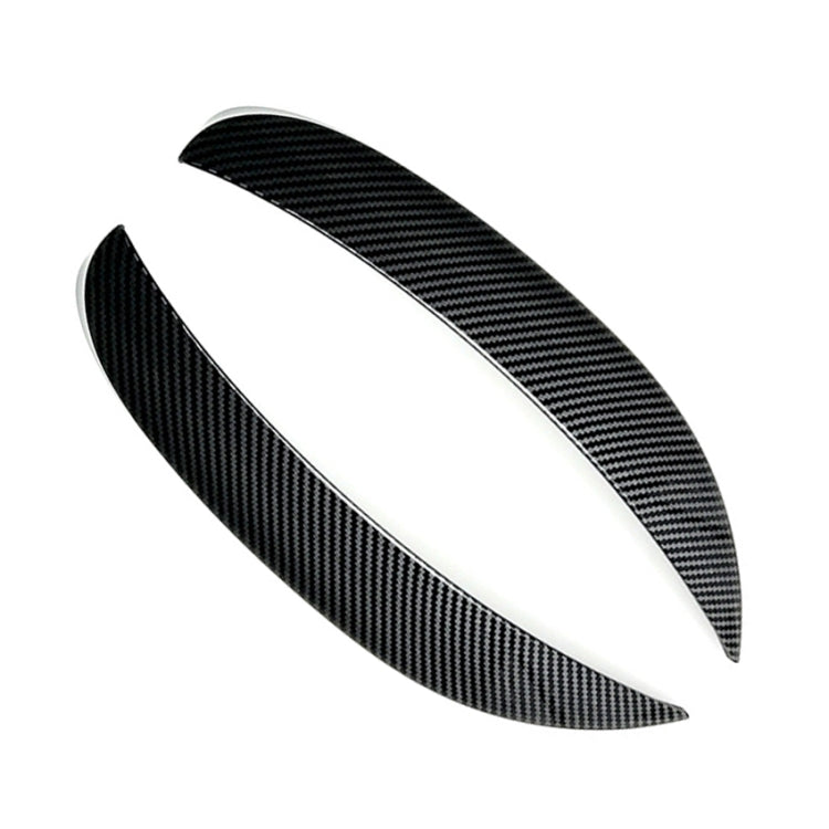 Car Front Wind Knife Decoration Sticker Strip for Mercedes-Benz C Class C180L/C260L/C300L (Carbon Fiber Black) - Decorative Strip by PMC TechLife | Online Shopping South Africa | PMC TechLife | Buy Now Pay Later Mobicred