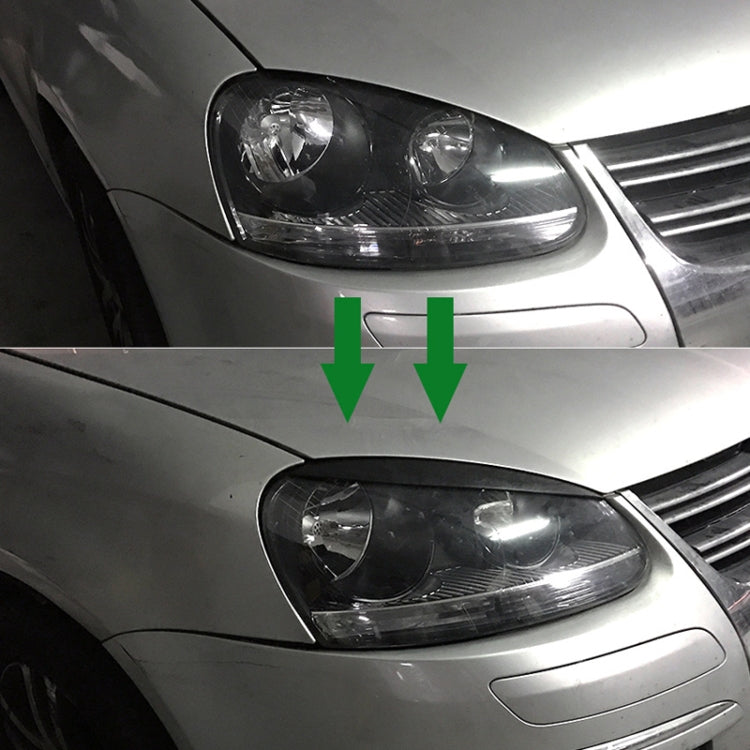 Car Headlight Eyebrow Decoration Sticker for Volkswagen Golf 5 (Black) - Lamp Decoration by PMC TechLife | Online Shopping South Africa | PMC TechLife | Buy Now Pay Later Mobicred