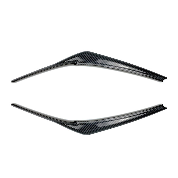 Car Headlight Eyebrow Decoration Sticker for Toyota Camry 2018+ (Carbon Fiber Black) - Lamp Decoration by PMC TechLife | Online Shopping South Africa | PMC TechLife | Buy Now Pay Later Mobicred