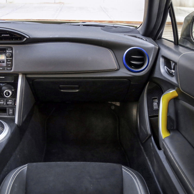 2 PCS Car Air Conditioner Air Outlet Decorative Ring for Subaru BRZ Outback / Toyota 86(Blue) - free shipping - PMC TechLife - Order now!
