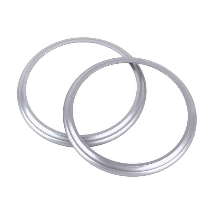 2 PCS Car Air Conditioner Air Outlet Decorative Ring for Subaru BRZ Outback / Toyota 86(Silver) - Decoration Rings by PMC TechLife | Online Shopping South Africa | PMC TechLife | Buy Now Pay Later Mobicred