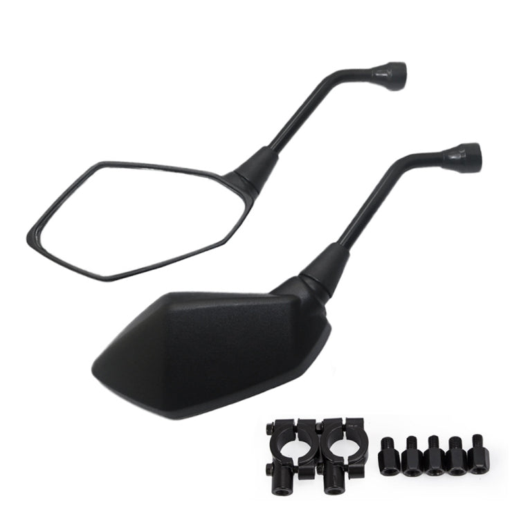ZF001-185B Pair Rearview Mirror Reflective Mirror for Four-wheeler ATV - Side Mirrors by PMC Jewellery | Online Shopping South Africa | PMC Jewellery | Buy Now Pay Later Mobicred