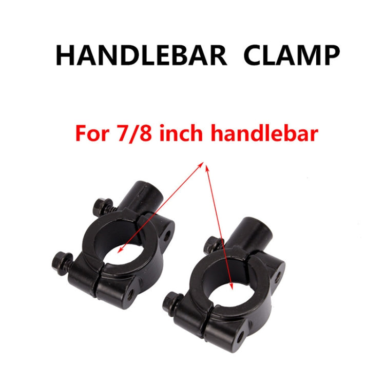 ZF001-185B Pair Rearview Mirror Reflective Mirror for Four-wheeler ATV - Side Mirrors by PMC Jewellery | Online Shopping South Africa | PMC Jewellery | Buy Now Pay Later Mobicred