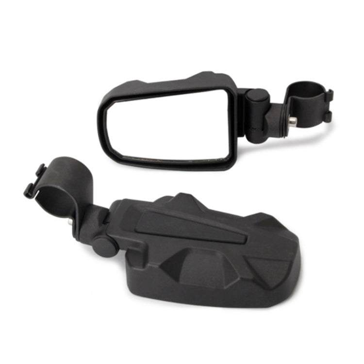Pair All-terrain Vehicles Wide Field View 1.75 inch Rearview Mirror Side Reflector Mirror for UTV / ATV - Side Mirrors by PMC TechLife | Online Shopping South Africa | PMC TechLife | Buy Now Pay Later Mobicred