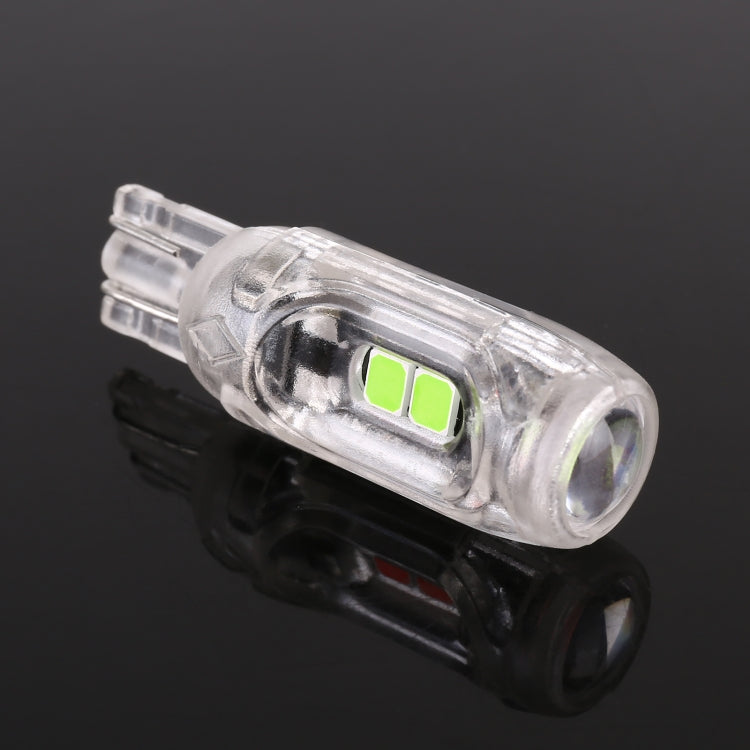 10 PCS T10 DC12V / 1W Car Clearance Light 5LEDs SMD-3030 Lamp Beads (Green Light) - Clearance Lights by PMC TechLife | Online Shopping South Africa | PMC TechLife | Buy Now Pay Later Mobicred