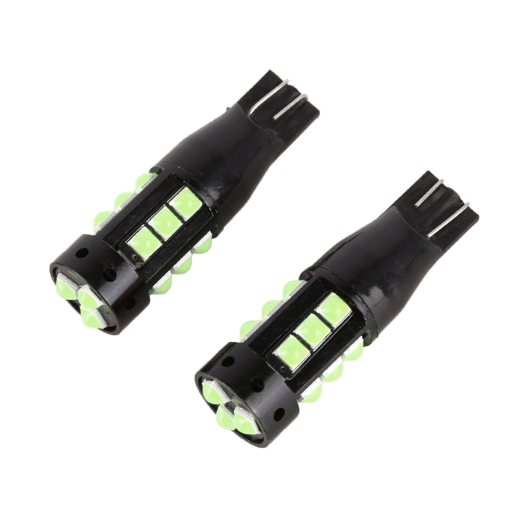 2 PCS T10 DC12V / 6.5W Car Clearance Light 15LEDs SMD-3030 Lamp Beads (Ice Blue Light) - Clearance Lights by PMC TechLife | Online Shopping South Africa | PMC TechLife | Buy Now Pay Later Mobicred