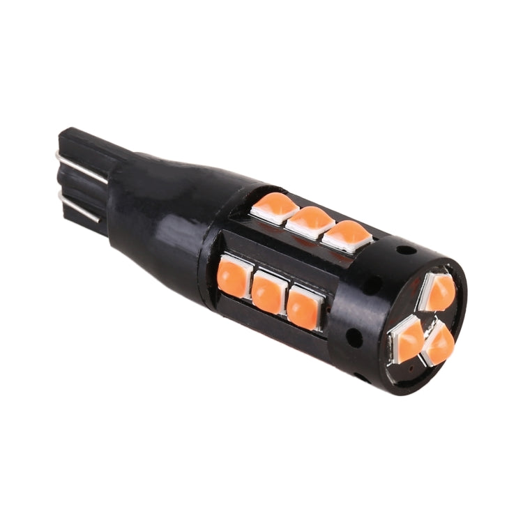 2 PCS T10 DC12V / 6.5W Car Clearance Light 15LEDs SMD-3030 Lamp Beads (Pink Light) - Clearance Lights by PMC TechLife | Online Shopping South Africa | PMC TechLife | Buy Now Pay Later Mobicred