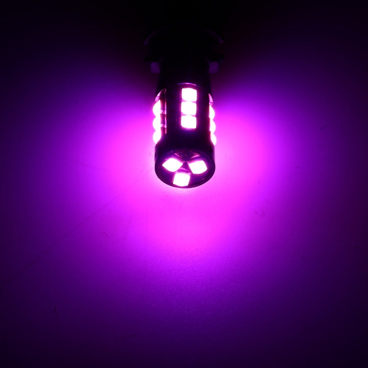 2 PCS T10 DC12V / 6.5W Car Clearance Light 15LEDs SMD-3030 Lamp Beads (Pink Light) - Clearance Lights by PMC TechLife | Online Shopping South Africa | PMC TechLife | Buy Now Pay Later Mobicred