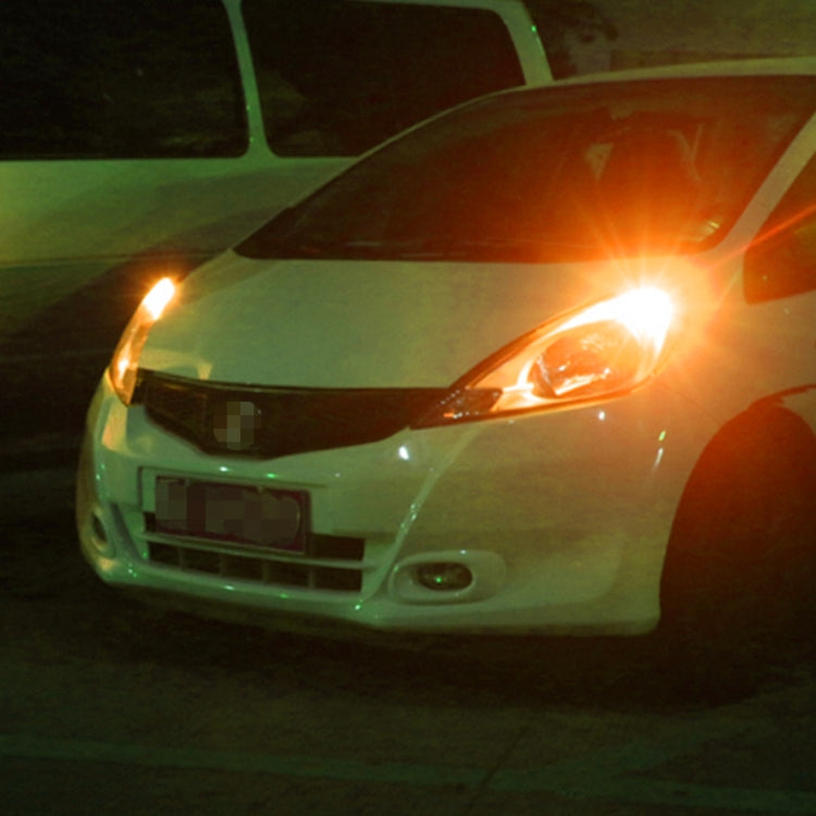 4 PCS T10 DC12V / 2.5W Car Clearance Light 18LEDs SMD-3020 Lamp Beads(Yellow Light) - Clearance Lights by PMC TechLife | Online Shopping South Africa | PMC TechLife | Buy Now Pay Later Mobicred