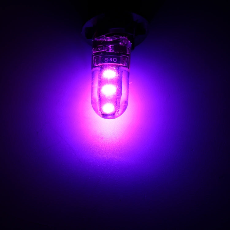 10 PCS T10 DC12V / 1W Car Clearance Light COB Lamp Beads (Pink Light) - Clearance Lights by PMC TechLife | Online Shopping South Africa | PMC TechLife | Buy Now Pay Later Mobicred