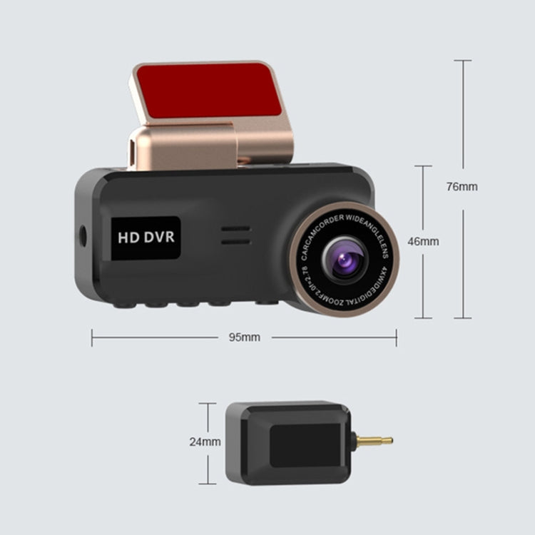 F22 3.16 inch 1080P HD Night Vision WiFi Connected Driving Recorder with In-car View Camera - Car DVRs by PMC TechLife | Online Shopping South Africa | PMC TechLife | Buy Now Pay Later Mobicred