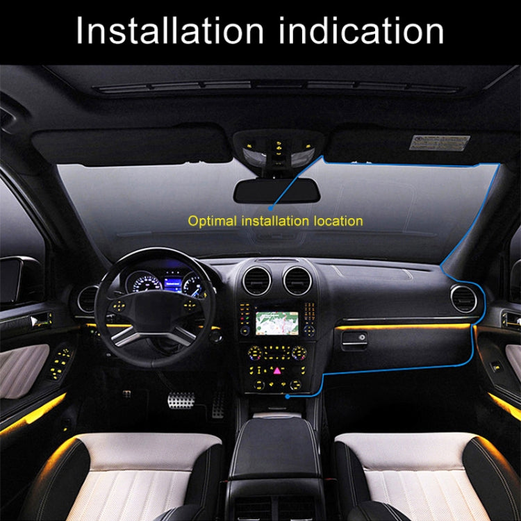 F22 3.16 inch 1080P HD Night Vision WiFi Connected Driving Recorder with In-car View Camera - Car DVRs by PMC TechLife | Online Shopping South Africa | PMC TechLife | Buy Now Pay Later Mobicred