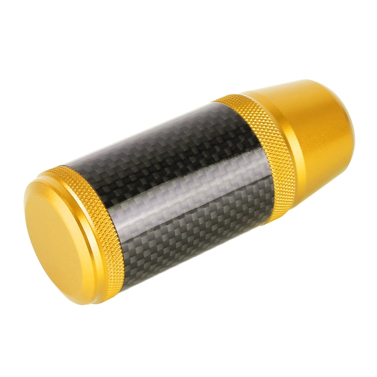 Universal Car Carbon Fiber Metal Gear Shift Knob (Gold) - Shift Knob by PMC TechLife | Online Shopping South Africa | PMC TechLife | Buy Now Pay Later Mobicred