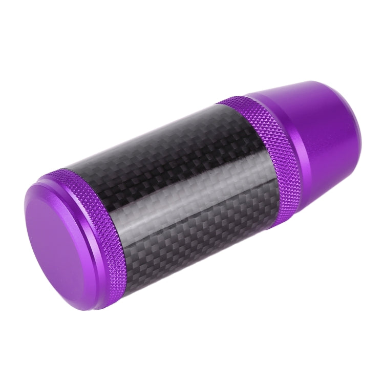 Universal Car Carbon Fiber Metal Gear Shift Knob (Purple) - Shift Knob by PMC TechLife | Online Shopping South Africa | PMC TechLife | Buy Now Pay Later Mobicred