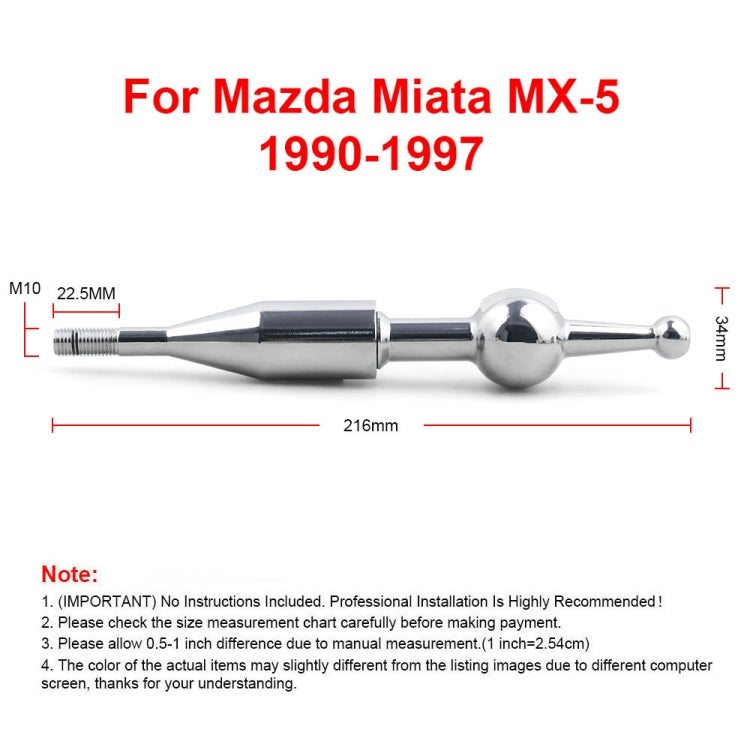 Car Short Throw Shifter Gear Lever for Mazda MX5 Miata RX7 1990-1997 - Shift Knob by PMC TechLife | Online Shopping South Africa | PMC TechLife | Buy Now Pay Later Mobicred