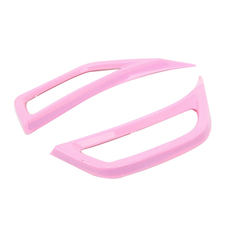 Car Fender Side Air Outlet Decorative Panel for Jeep Wrangler JL 2018-2020 (Pink) - free shipping - PMC TechLife - Order now!