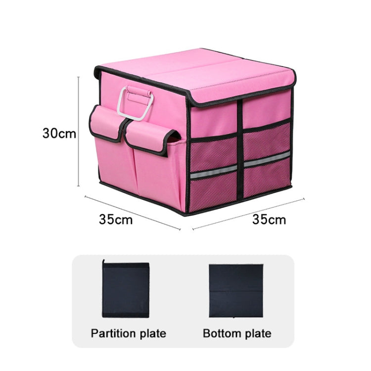 Car Trunk Foldable Storage Box, Capacity: 36L (Pink) - Stowing Tidying by PMC TechLife | Online Shopping South Africa | PMC TechLife | Buy Now Pay Later Mobicred