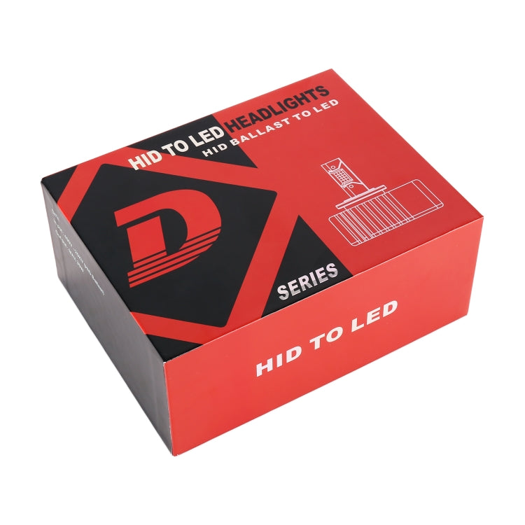 1 Pair D Series D2S Car HID Ballast to LED Headlight DC12V 35W 6000K 7000LM, CSP Lamp Bead - LED Headlamps by PMC TechLife | Online Shopping South Africa | PMC TechLife | Buy Now Pay Later Mobicred