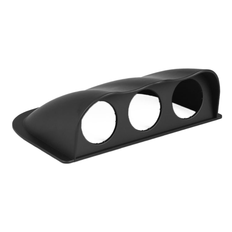 Car 52mm 3 Holes Dash Gauge Meter Pod Mount Holder, Black - Decoration Rings by PMC TechLife | Online Shopping South Africa | PMC TechLife | Buy Now Pay Later Mobicred
