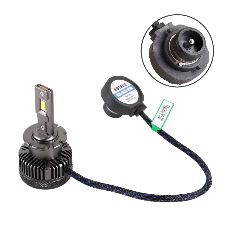 1 Pair D Series D2S Car HID Ballast to LED Headlight DC12V / 35W / 6000K / 5000LM - LED Headlamps by PMC TechLife | Online Shopping South Africa | PMC TechLife | Buy Now Pay Later Mobicred