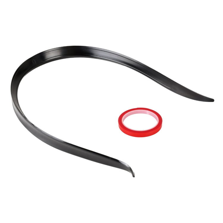 Car Modified Plastic Rear Wing Side Spoiler Lip, Black - Decorative Strip by PMC TechLife | Online Shopping South Africa | PMC TechLife | Buy Now Pay Later Mobicred