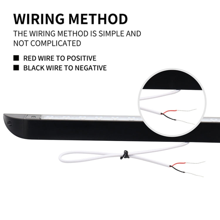 RV / Yacht Awning LED Strip Light DC12-28V with 18 LEDs Lamp Beads (Black) - Dome Lights by PMC TechLife | Online Shopping South Africa | PMC TechLife | Buy Now Pay Later Mobicred