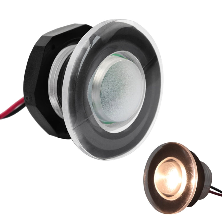 RV / Yacht Walkway Light LED Round Light DC12V (White Light) - Dome Lights by PMC TechLife | Online Shopping South Africa | PMC TechLife | Buy Now Pay Later Mobicred