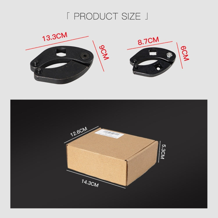 1 Pair Motorcycle Universal Adjustable Gland Nut Wrench Set for Hydraulic Cylinder 1266 +7463 - Engines & Engine Parts by PMC TechLife | Online Shopping South Africa | PMC TechLife | Buy Now Pay Later Mobicred