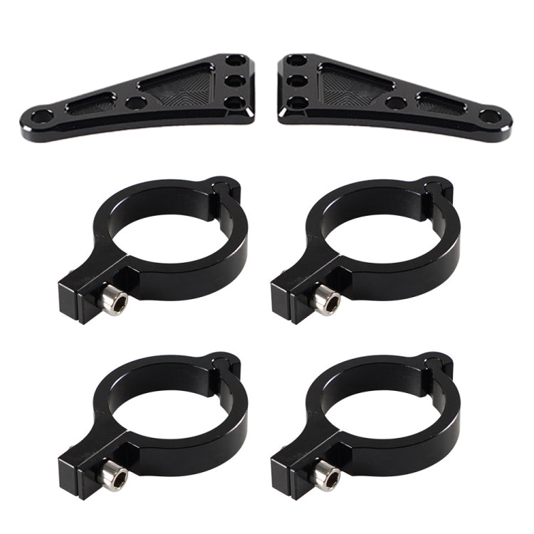 Motorcycle CNC Headlight  Holder Clamp for 41mm Front Fork Tube - Holder by PMC TechLife | Online Shopping South Africa | PMC TechLife