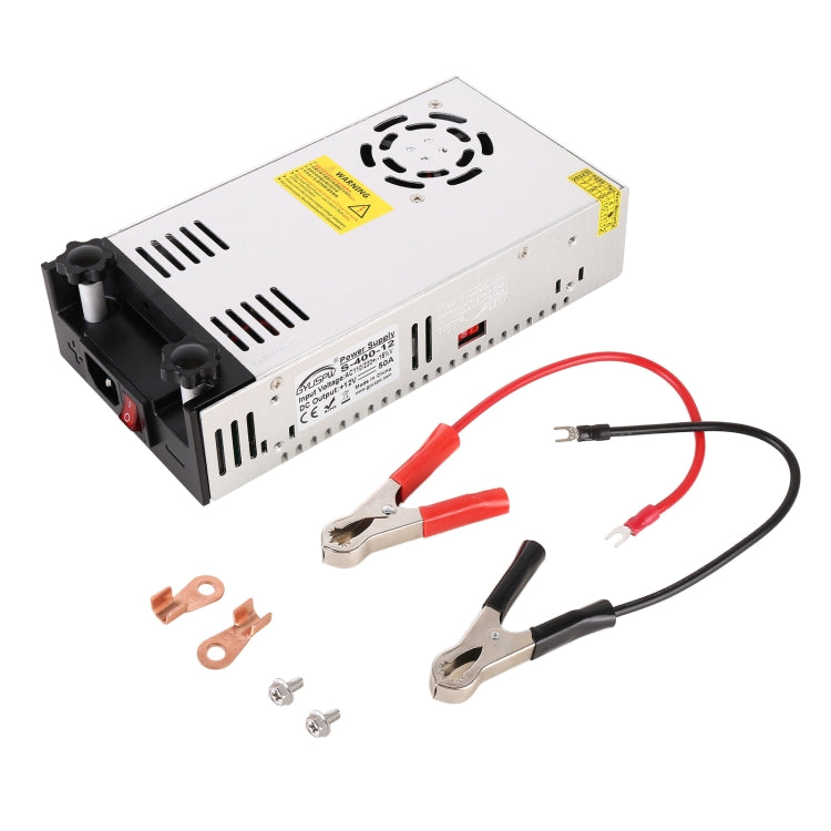 S-400-12 DC12V 400W 33.3A DIY Regulated DC Switching Power Supply Power Step-down Transformer with Clip - Step-down Transformer by PMC TechLife | Online Shopping South Africa | PMC TechLife | Buy Now Pay Later Mobicred