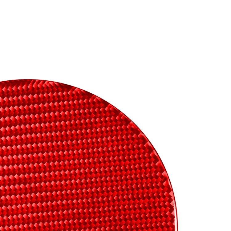 Carbon Fiber Car Fuel Tank Cap Decorative Sticker for Toyota Tundra 2014-2018,Left and Right Drive Universal (Red) - Decorative Sticker by PMC TechLife | Online Shopping South Africa | PMC TechLife | Buy Now Pay Later Mobicred