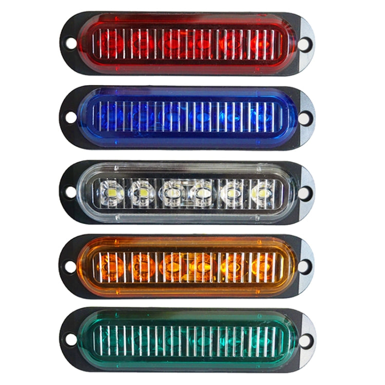 5 PCS MK-093 Car / Truck 6LEDs Side Marker Indicator Lights Bulb Lamp (White Light) - Clearance Lights by PMC TechLife | Online Shopping South Africa | PMC TechLife | Buy Now Pay Later Mobicred