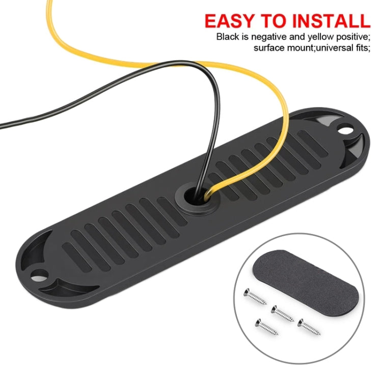 5 PCS MK-093 Car / Truck 6LEDs Side Marker Indicator Lights Bulb Lamp (Yellow Light) - Clearance Lights by PMC TechLife | Online Shopping South Africa | PMC TechLife | Buy Now Pay Later Mobicred