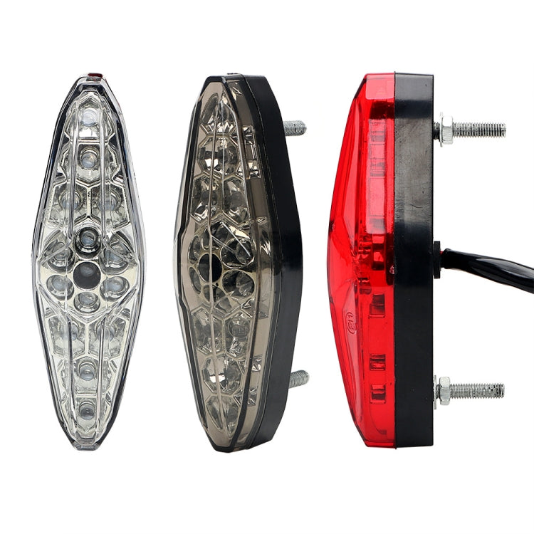2 PCS KC-WD-NEW-3X Motorcycle LED Brake Light Running Lamp (Red) - Signal Lights by PMC TechLife | Online Shopping South Africa | PMC TechLife | Buy Now Pay Later Mobicred