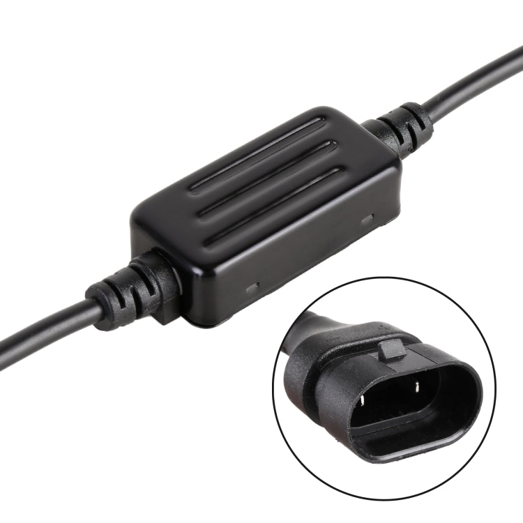 1 Pair 9005 27W / DC12V Car Aluminum Alloy LED Headlight (Gold Light) - LED Headlamps by PMC TechLife | Online Shopping South Africa | PMC TechLife | Buy Now Pay Later Mobicred