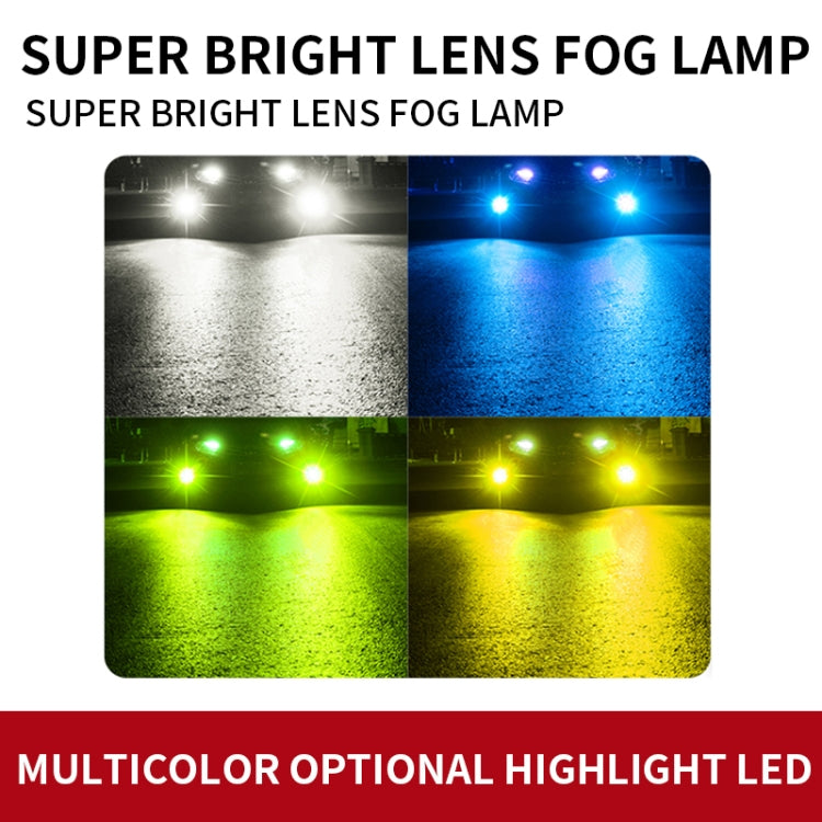 1 Pair 9005 27W / DC12V Car Aluminum Alloy LED Headlight (Gold Light) - LED Headlamps by PMC TechLife | Online Shopping South Africa | PMC TechLife | Buy Now Pay Later Mobicred