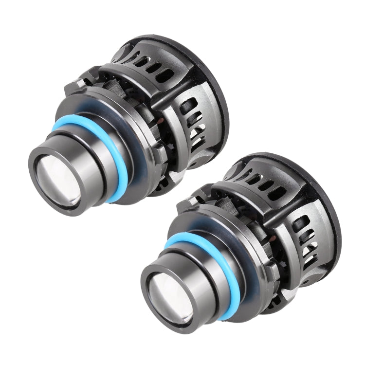 1 Pair 9006 27W / DC12V Car Aluminum Alloy LED Headlight (Lime Green) - LED Headlamps by PMC TechLife | Online Shopping South Africa | PMC TechLife | Buy Now Pay Later Mobicred
