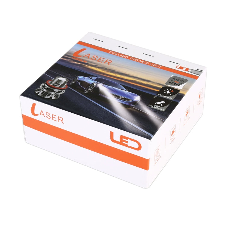 1 Pair 9006 27W / DC12V Car Aluminum Alloy LED Headlight (Gold Light) - LED Headlamps by PMC TechLife | Online Shopping South Africa | PMC TechLife | Buy Now Pay Later Mobicred