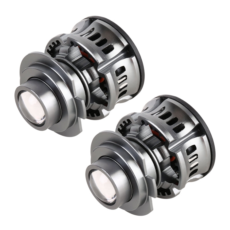 1 Pair H7 27W / DC12V Car Aluminum Alloy LED Headlight (Gold Light) - free shipping - PMC TechLife - Order now!